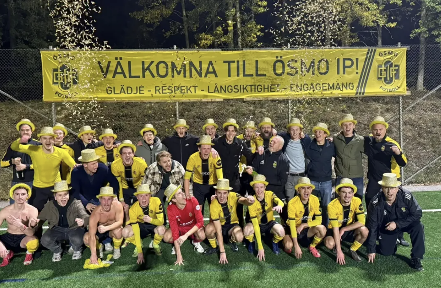 Ösmo GIF FK herr är seriesegrare!